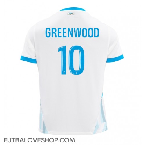 Dres Olympique de Marseille Mason Greenwood #10 Domáci 2024-25 Krátky Rukáv